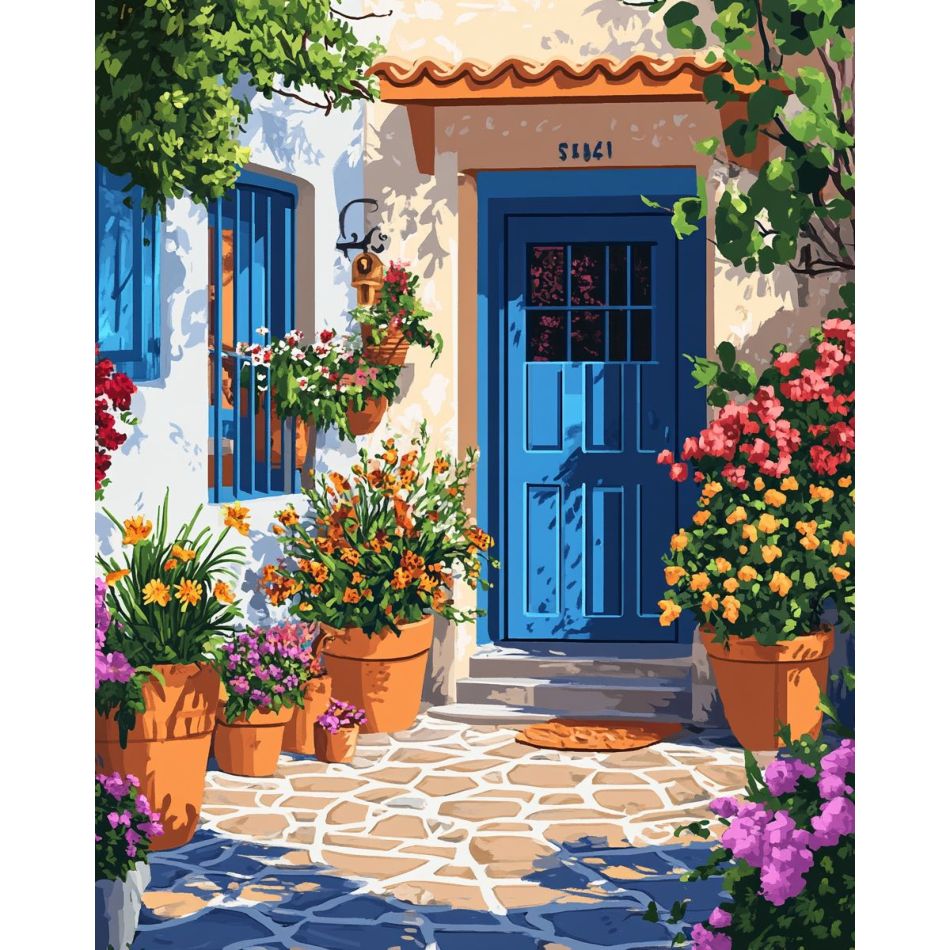 Art Craft Decoration Ideas - مجموعة روبوتي للرسم بالألماس بتصميم الباب