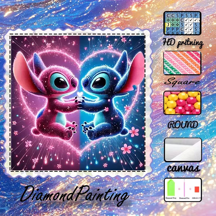 Art Craft Love - قطعة واحدة - Potdemiel-5D-DIY - قماش