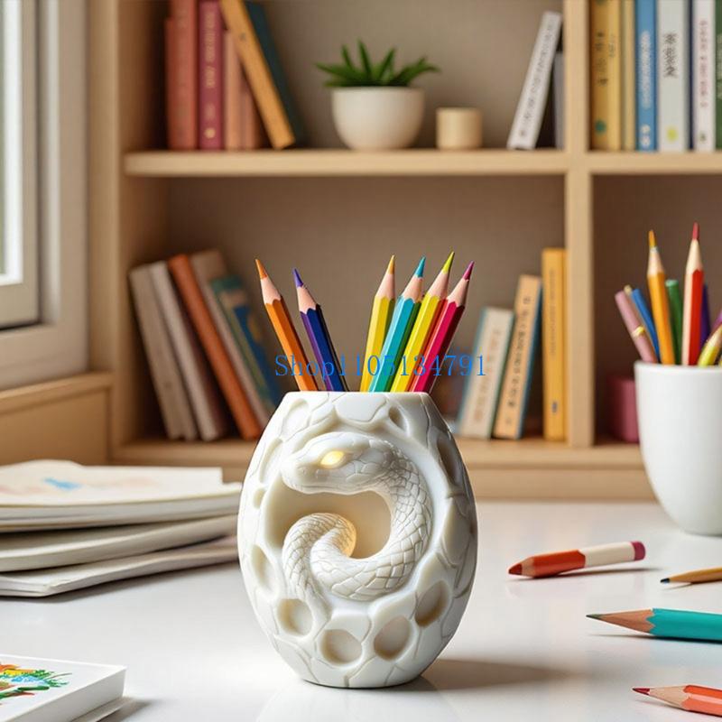 Art Craft Decoration Ideas - 98 كجم الإبداعية الأفعى نمط سيليكون