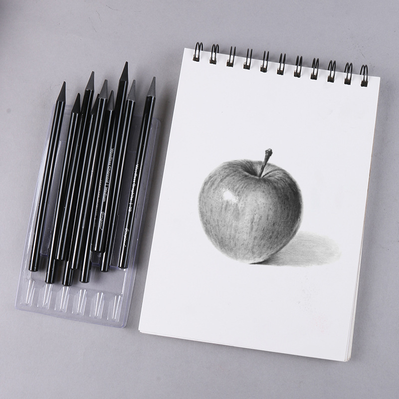 مجموعة أقلام رسم من الجرافيت ا - مراجعة Sketching Charcoal Set وسعره