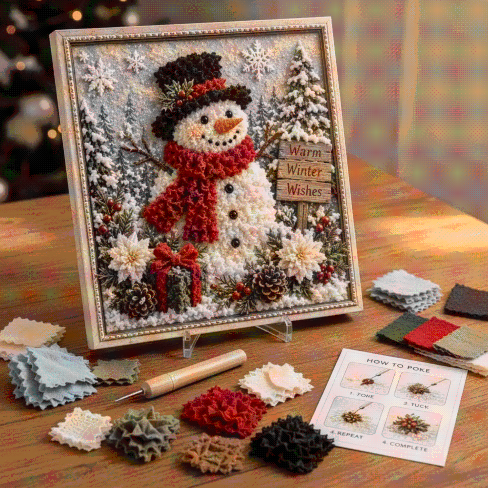 فن الرسم بالوخز لعيد الميلاد ب - مراجعة Art And Craft For Xmas وسعره