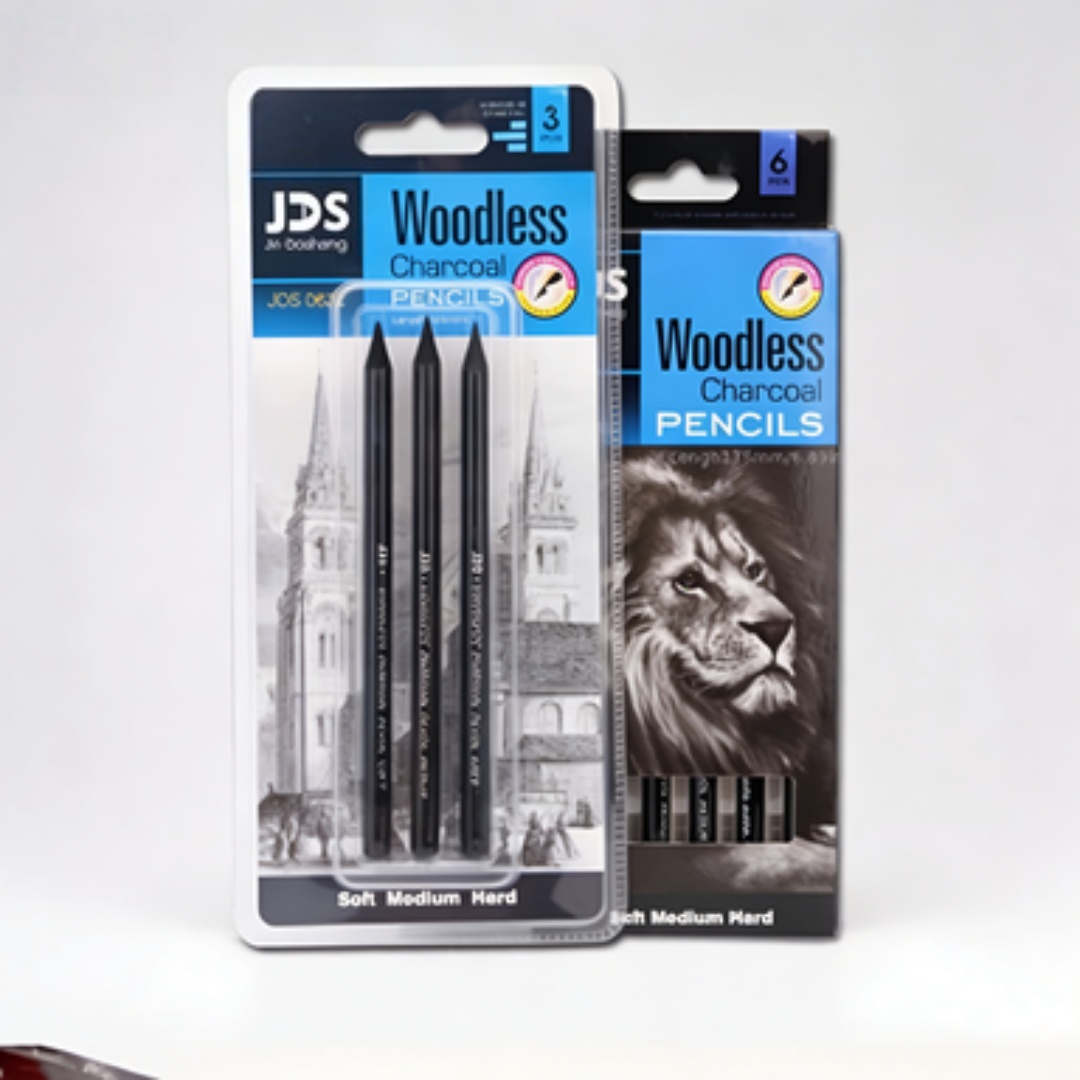 مجموعة أقلام فحم احترافية ناعم - مراجعة Sketching Charcoal Set وسعره