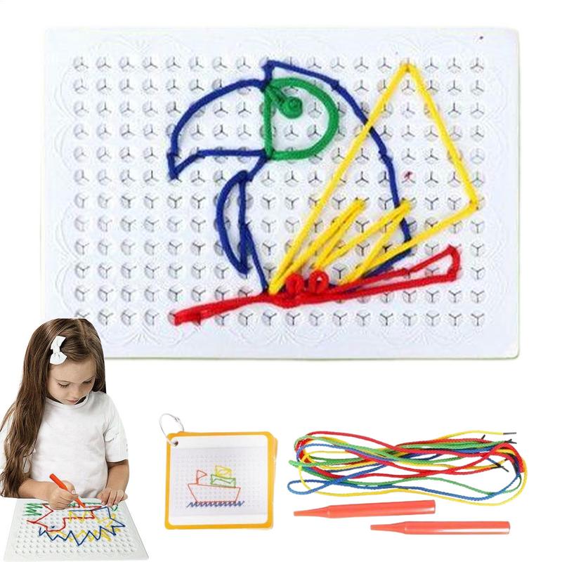 لوحة خيط للأطفال ألعاب خيوط مل - مراجعة Art Craft Toddlers وسعره