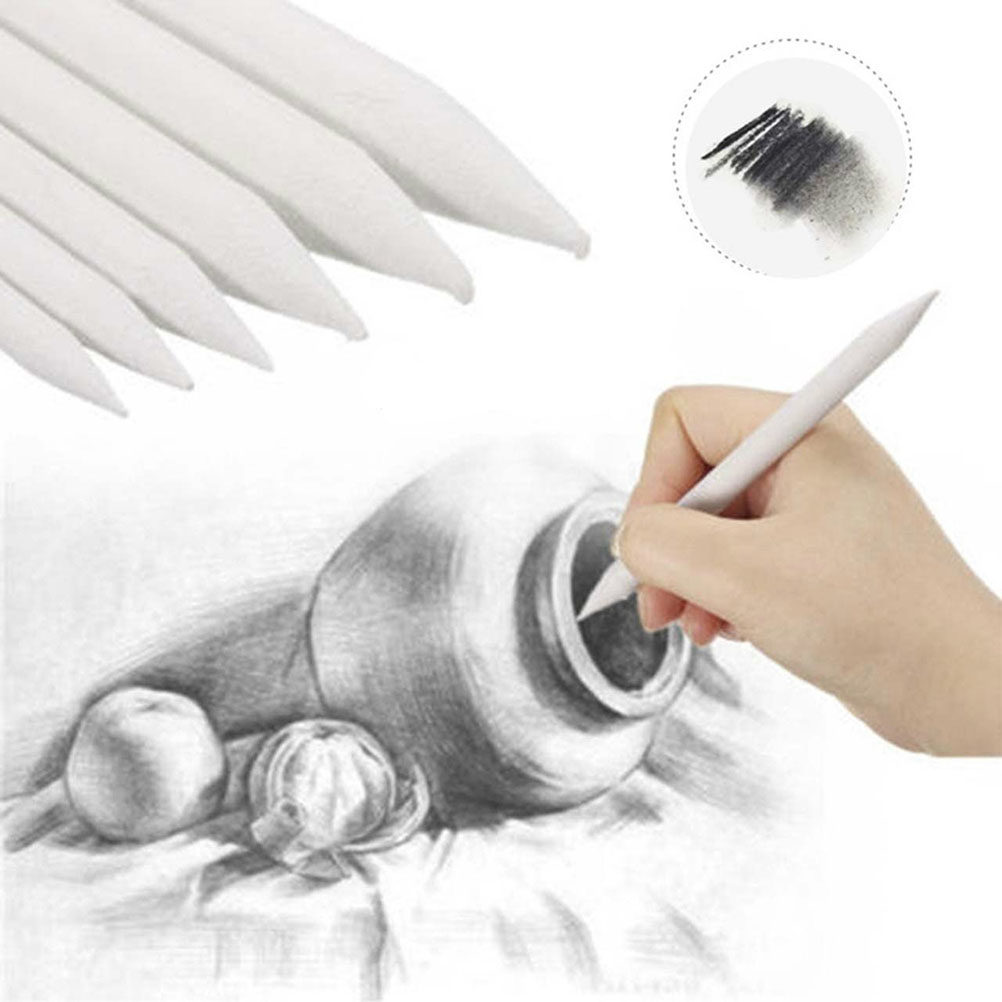 6 قطع من أدوات تمويه وتلطيف ال - مراجعة Sketching Charcoal Set وسعره