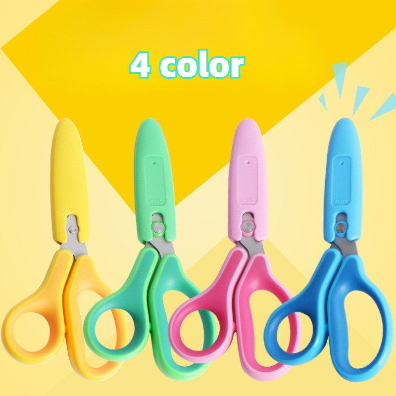مقص سلامة للأطفال مع غطاء واقي - مراجعة Art Craft Toddlers وسعره