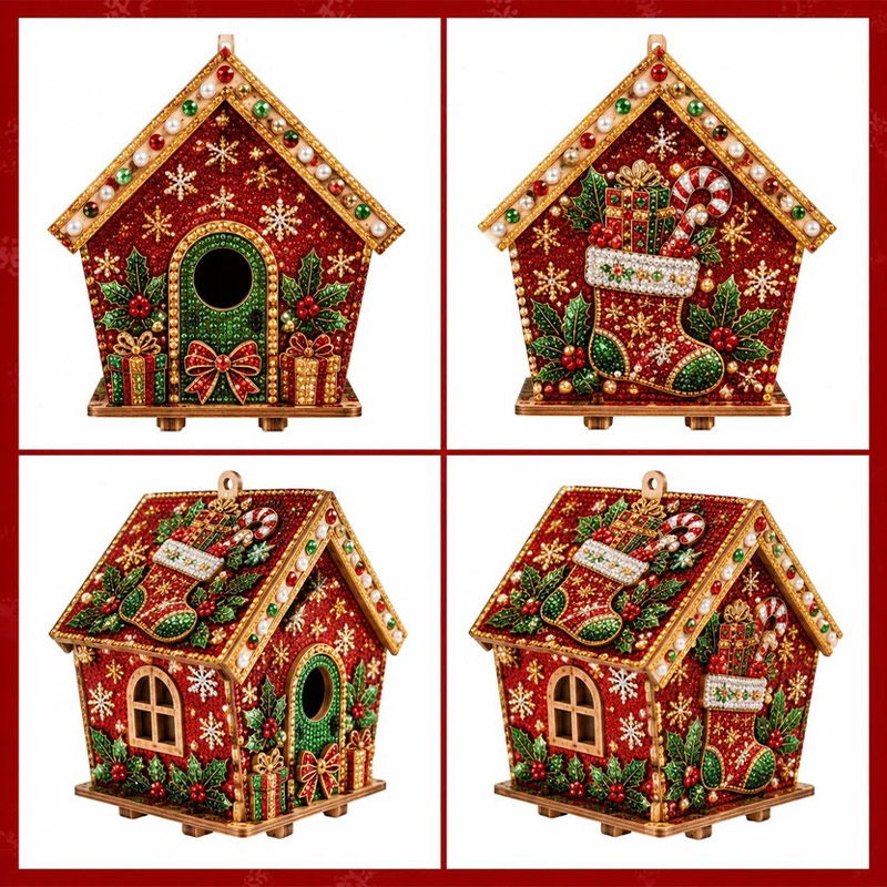 مجموعة تجميع بيت فني من اللؤلؤ - مراجعة Art And Craft For Xmas وسعره