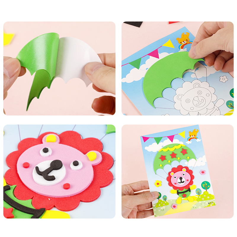 لعبة لغز ملصق رغوة إيفا للطفل  - مراجعة Art Craft Toddlers وسعره